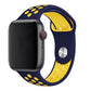 Dark Blue Yellow Sport Band Active for Apple Watch