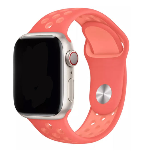 Orange Pink Sport Band Active for Apple Watch
