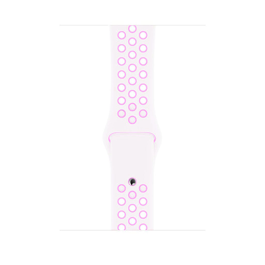 White Purple Sport Band Active for Apple Watch